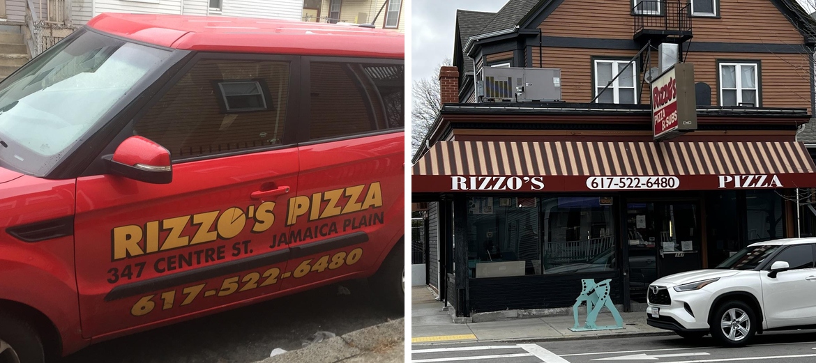 Rizzo's Pizza Menu